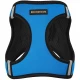 Шлея BronzeDog Sport Vest для собак из нейлона, неопрена и 3D сетки, голубой, 42-47 см