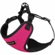 Шлея BronzeDog Sport для собак из неопрена, розовый, 35-38 см