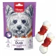 Лакомство Wanpy Duck Jerky & Rawhide Wraps кость с узлами и вяленой уткой, для собак, 100 г