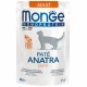 Вологий корм Monge Cat Monoprotein Adult для дорослих котів, паштет, з качкою, 85 г