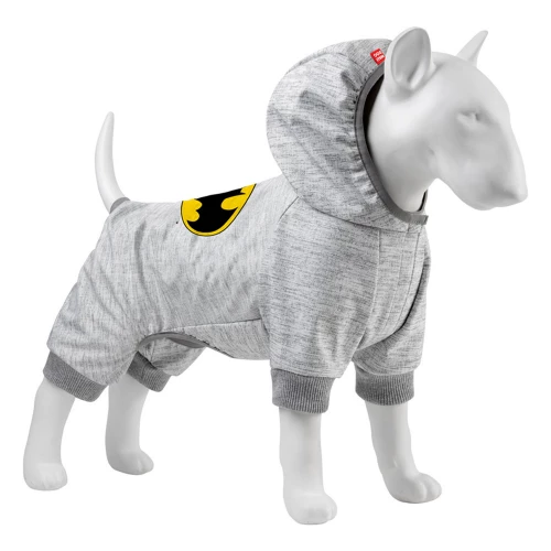 Комбинезон WAUDOG Clothes для собак, рисунок "Бетмен лого", M47