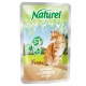 Влажный корм Naturel Rabbit Chunks In Sause для кошек от 6 месяцев, с кусочками крольчатины в соусе, 100 г