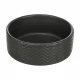 Миска Trixie Ceramic Bowl для собак і кішок, кераміка, чорна, 0.9л/16 см