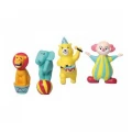 Игрушка с пищалкой Croci Circus цирковые персонажи, латекс, 14 см