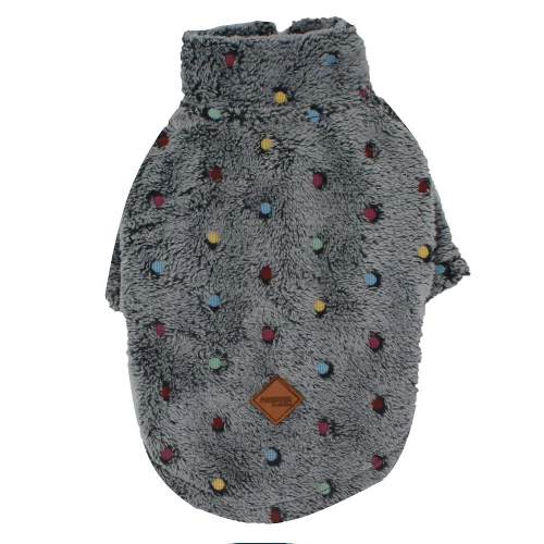 Батник Paw Star Bonibon Plush для собак, размер L, серый