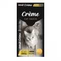 Ласощі AnimAll Сrème для котів, зі смаком курки з лососем, 6×15 г