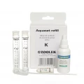 Тест на содержания калия Zoolek Aquatest K, 0,07 кг, 9 x 3,5 x 13,5 см (реагент)