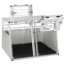 Автомобильная переноска Ferplast Atlas Car Aluminium для собак, белая, 92×81×66 см