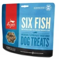Лакомство Orijen 6 Fish Dog со вкусом рыбы для собак всех пород и возрастов, 42.5 г