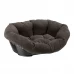 Пластиковый лежак с мягкой подушкой Ferplast Sofa Prestige 6 для кошек и собак, коричневый, 73×55×27 см