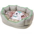 Лежанка из синтетической ткани Ferplast Fiore 50 Bedding Sir Dog, 45×35×17 см