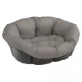 Подушка к лежанке Ferplast Spare Sofa Triangle 4 для кошек и собак, серая, 54×39 см