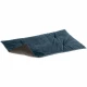 Двухгранна оксамитова підстилка Ferplast Baron 110 Blanket Blue-Grey для котів і собак, 110×70 див