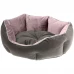 Бархатный диван Ferplast Queen 50 Pruple-Grey для кошек и собак, 50×40×18 см