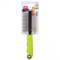 Ferplast GRO 5794 расческа для кошек с вращающимися зубьями из хрома, 19,8x1,4x5,5 см