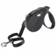 Поводок-рулетка Ferplast Amigo L Cord Black Lead для собак c тонким шнуром, 16x3,8x15 см