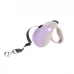 Поводок-рулетка Ferplast Amigo Mini Tape Beige-Purple для собак c лентой, бежево-фиолетовый, 12x3x10 см