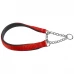 Нейлоновий нашийник з металевим ланцюжком Ferplast Daytona CSS25 / 60 Red для собак, A: 60 см, B: 25 см
