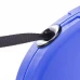 Поводок-рулетка для собак до 15 кг Ferplast Amigo Easy S Tape Blue c стрічкою, синій, 5 м