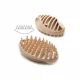 Силиконовая щетка DoggyMan Rubber Brush для собак и кошек с короткой шерстью, 6.5×10.5×3.5 см